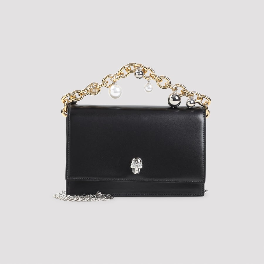 Alexander McQueen Alexander McQueen Small Skull Clutch, view 3