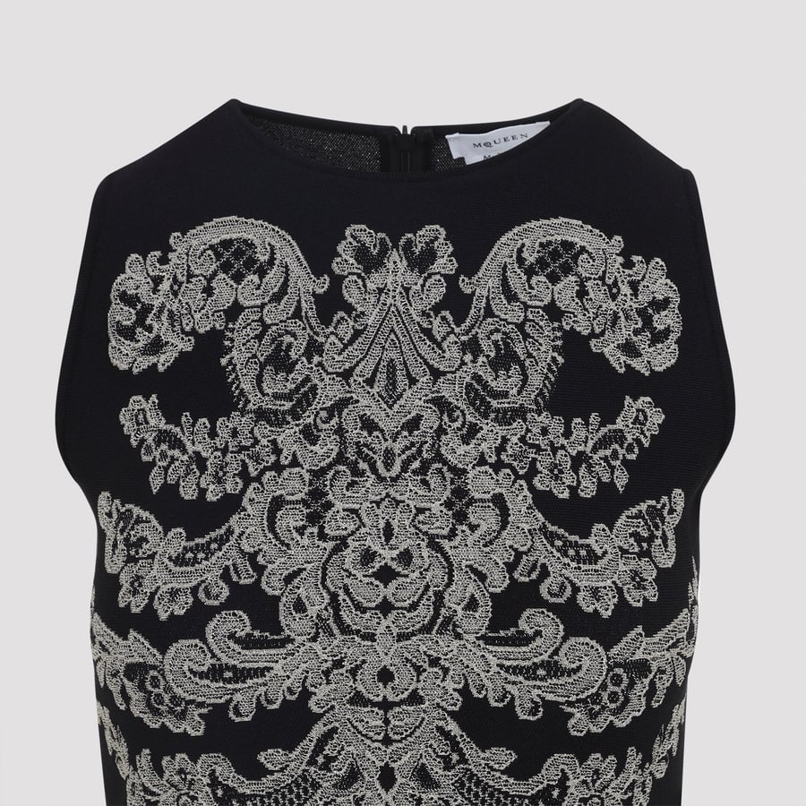 Alexander McQueen Alexander McQueen Viscose Mini Dress, view 5