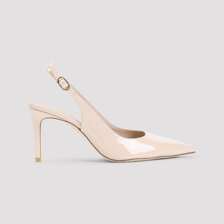 STUART WEITZMAN Stuart Weitzman Power 75 Slingback Pumps, view 3
