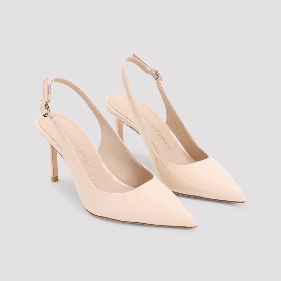 STUART WEITZMAN Stuart Weitzman Power 75 Slingback Pumps, view 5