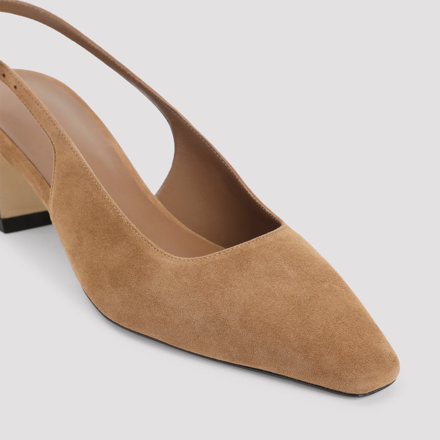 STUART WEITZMAN Stuart Weitzman Stassi 50 Slingback Mules, view 6