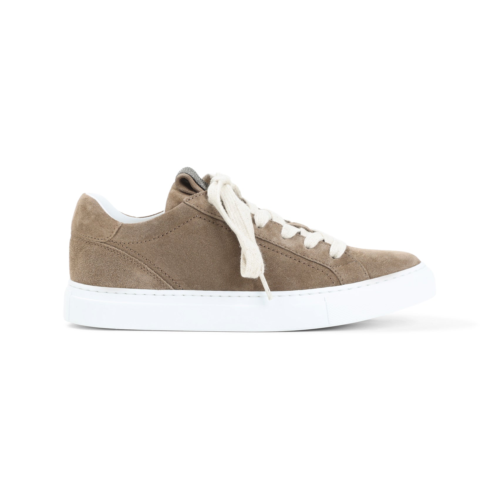 Brunello Cucinelli Brunello Cucinelli Suede Leather Sneakers, view 2