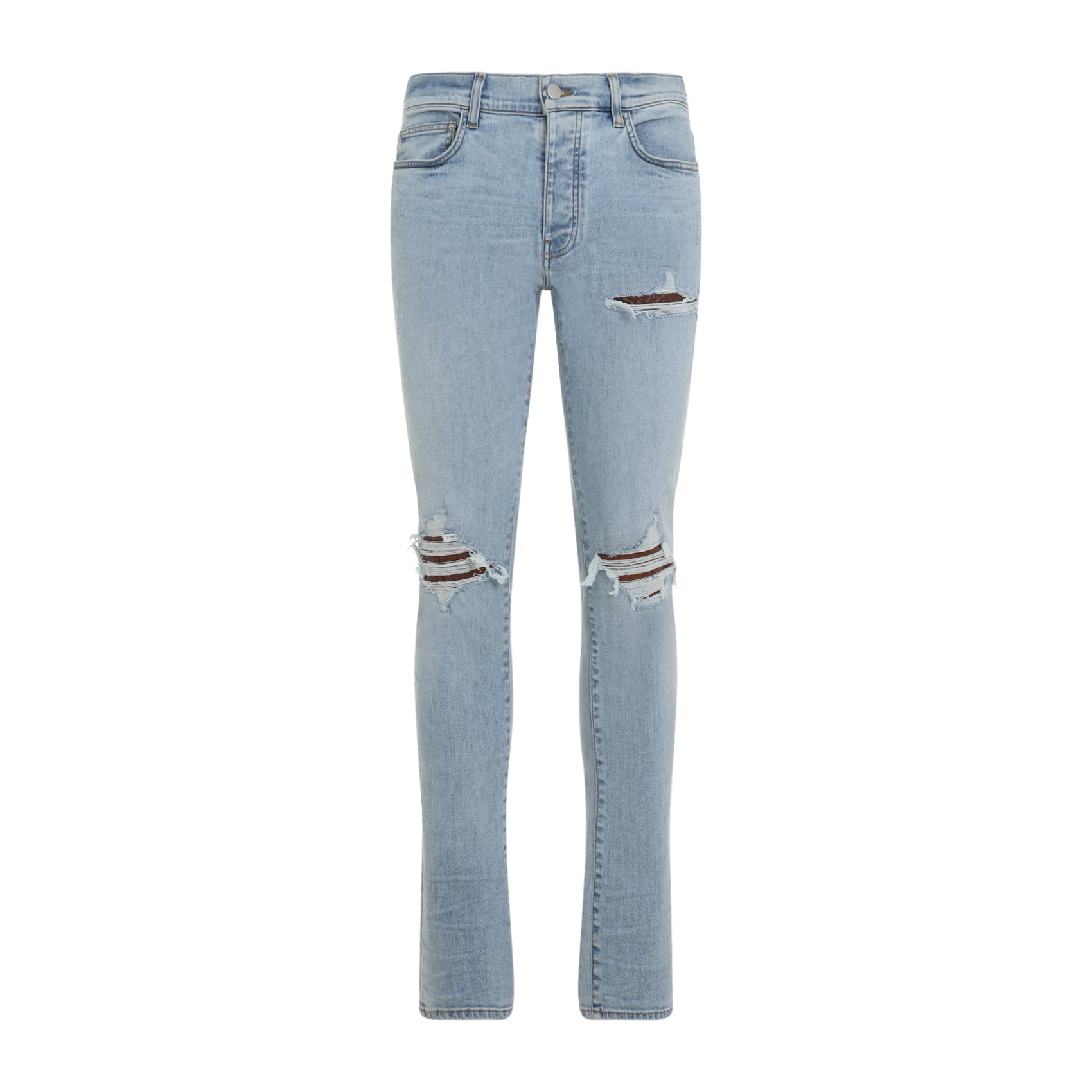 Amiri Amiri Crochet Leather Mx1 Jeans, view 2
