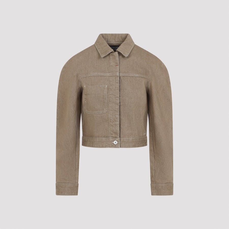 Jacquemus Jacquemus Ovalo Cargo Jacket, view 3