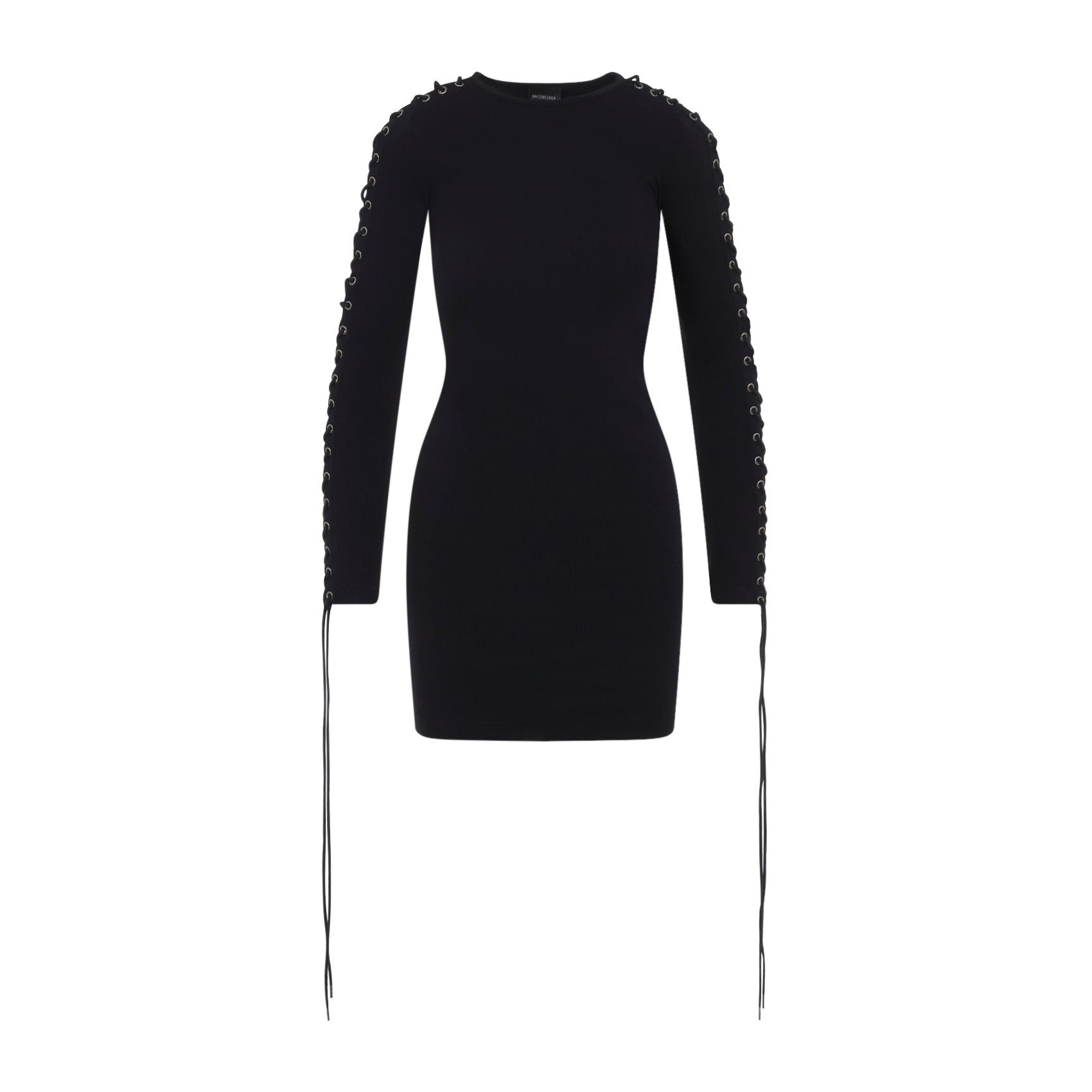 Balenciaga Balenciaga Lace-Up Mini Dress, view 2