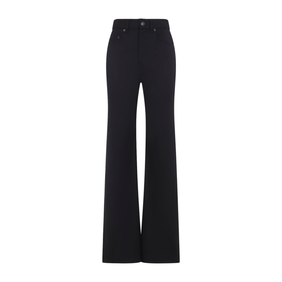 Balenciaga Balenciaga Straight Wool Pants, view 2
