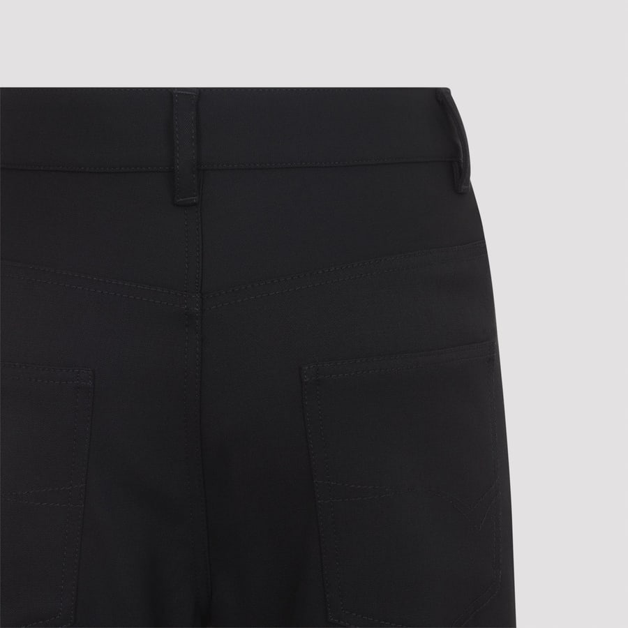 Balenciaga Balenciaga Straight Wool Pants, view 5