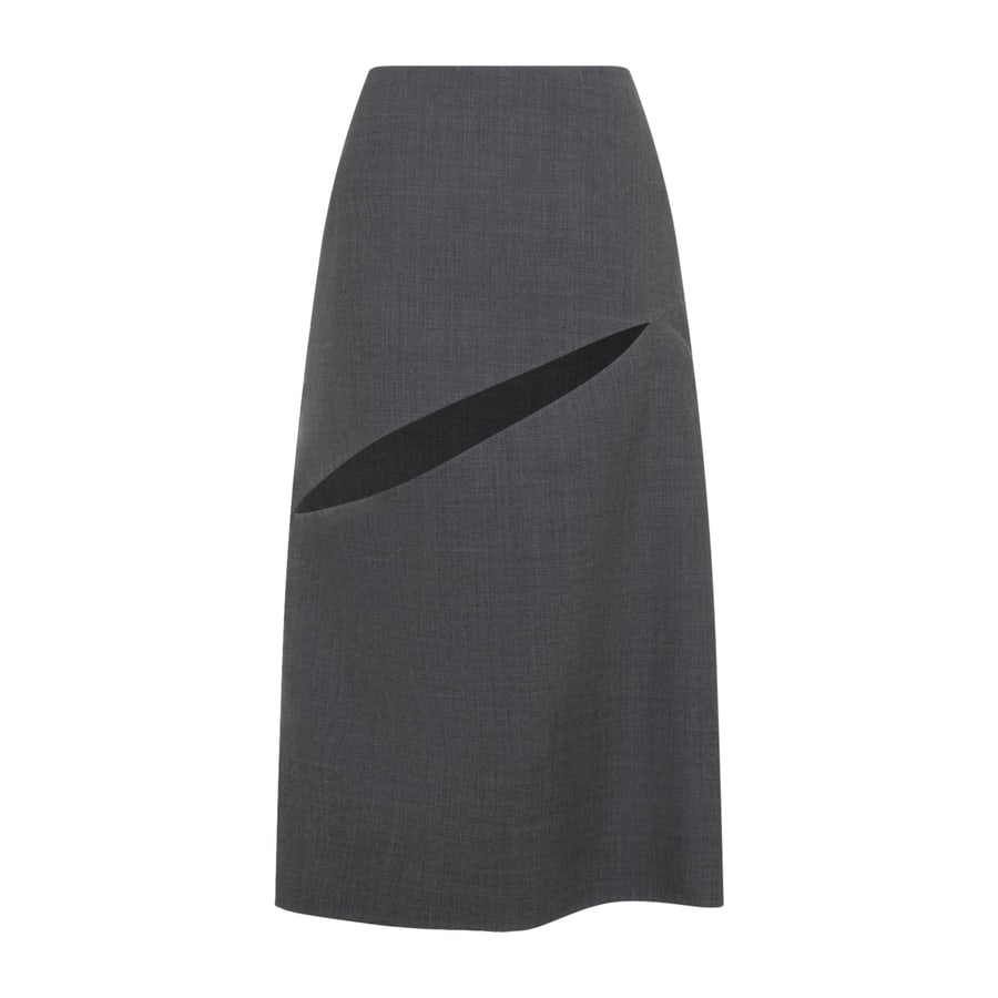 Jil Sander Jil Sander Midi Skirt, view 2