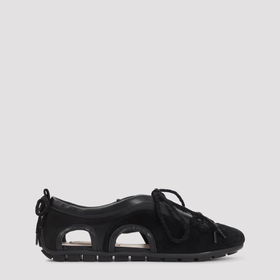 SIMONE ROCHA Simone Rocha Cutout Ballerina Grip Trained Sneakers