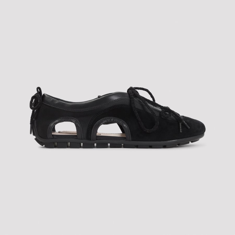 SIMONE ROCHA Simone Rocha Cutout Ballerina Grip Trained Sneakers, view 3