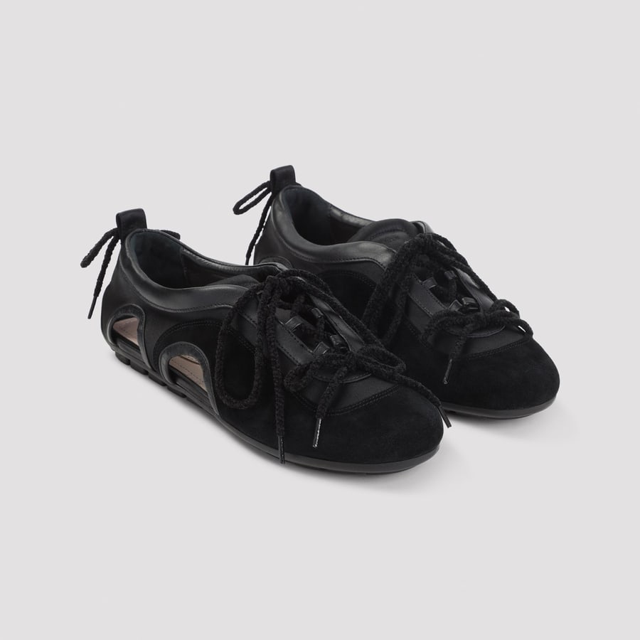 SIMONE ROCHA Simone Rocha Cutout Ballerina Grip Trained Sneakers, view 5