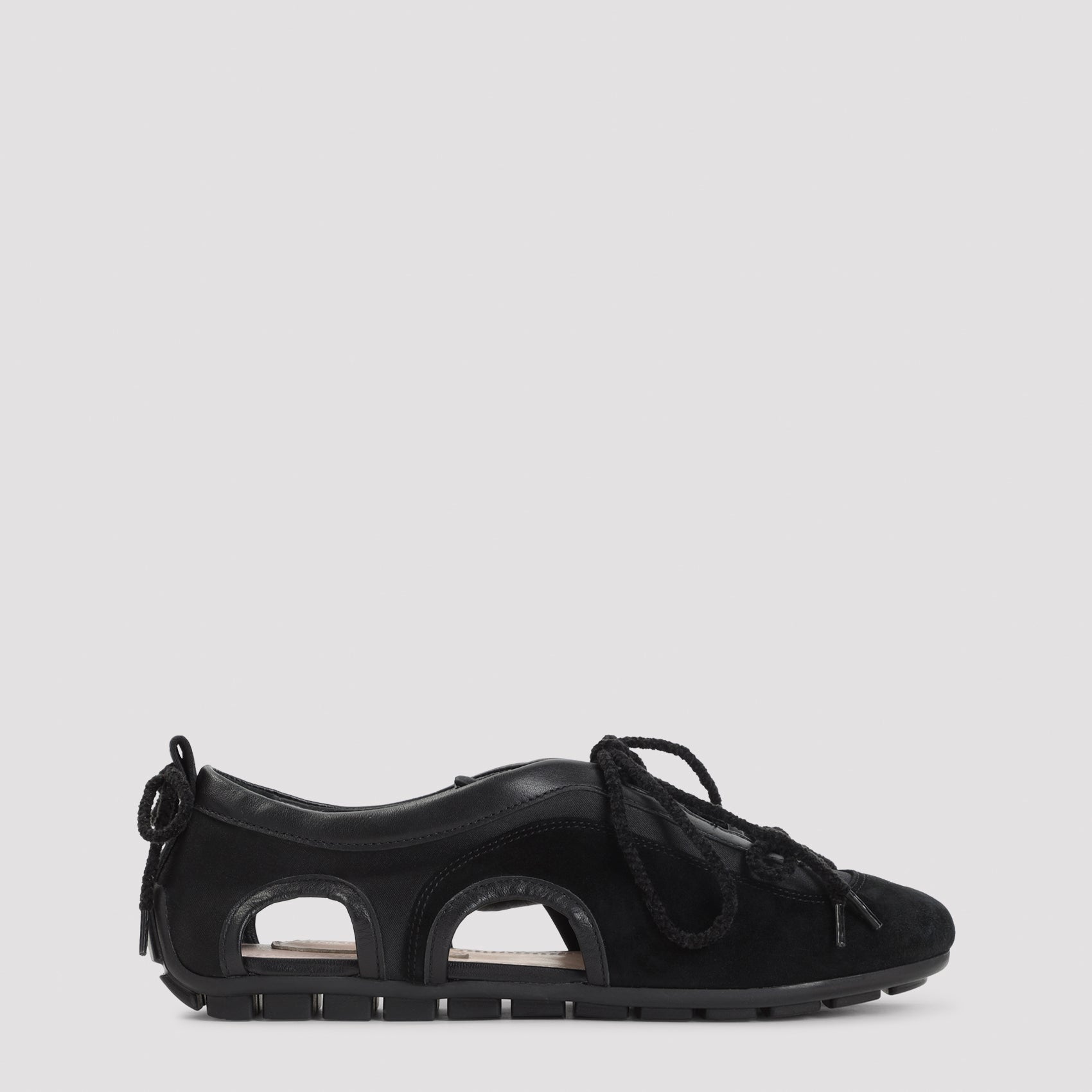 SIMONE ROCHA Simone Rocha Cutout Ballerina Grip Trained Sneakers