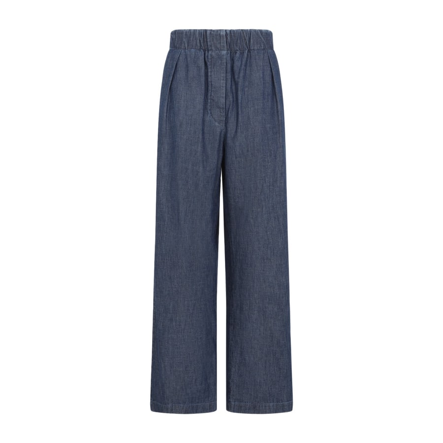 Jil Sander Jil Sander Wide Leg Elasticated Pant, view 2