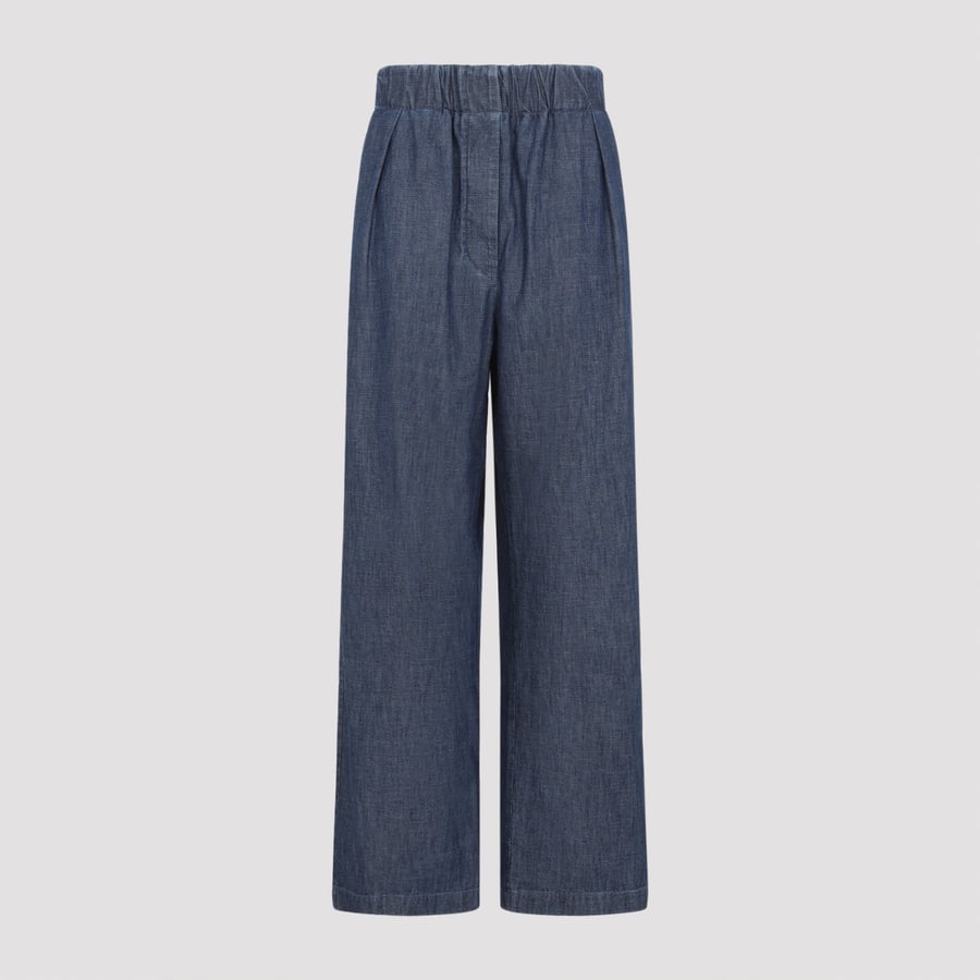 Jil Sander Jil Sander Wide Leg Elasticated Pant, view 3