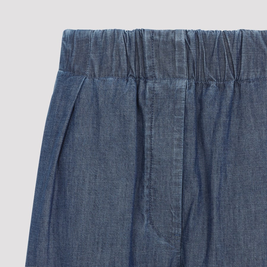 Jil Sander Jil Sander Wide Leg Elasticated Pant, view 5
