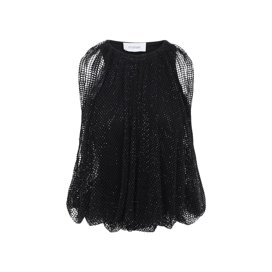 Sportmax Sportmax Nodo Strass Top, view 2