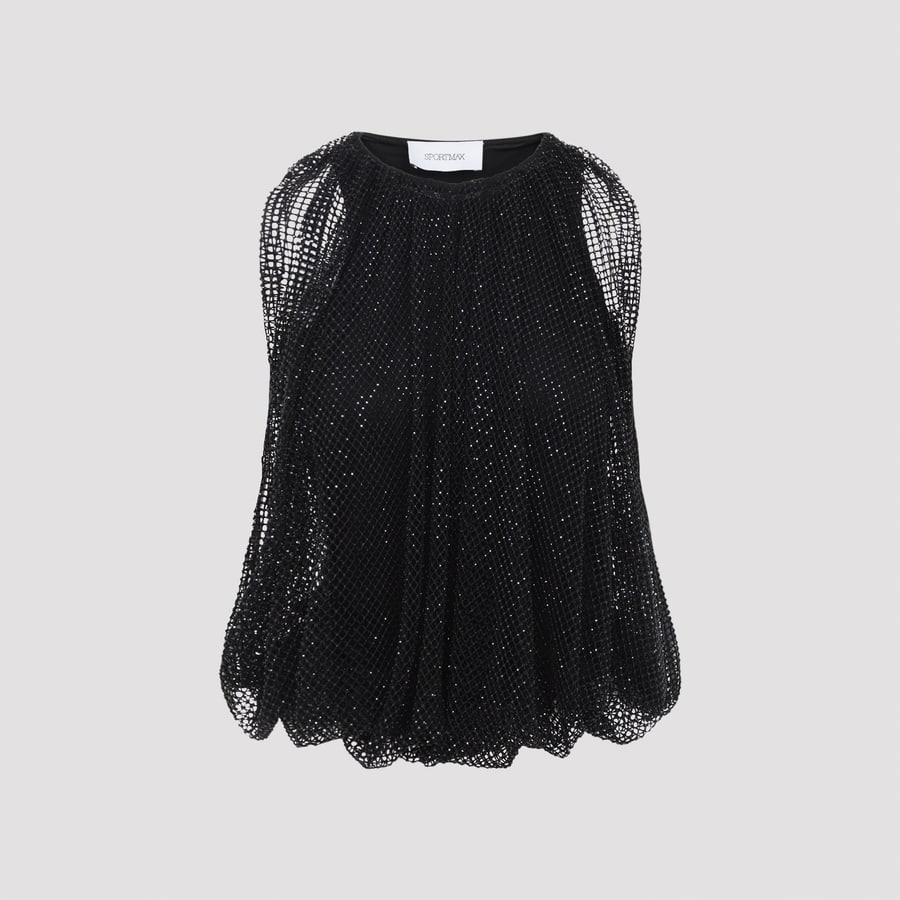 Sportmax Sportmax Nodo Strass Top, view 3