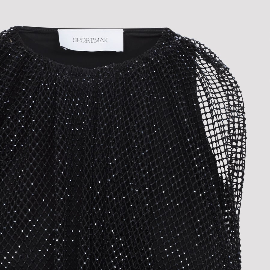 Sportmax Sportmax Nodo Strass Top, view 5
