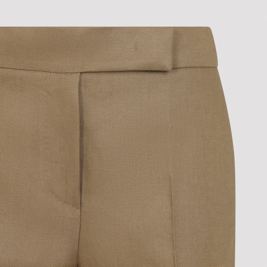 Max Mara Max Mara Badesse Regular Linen Pants, view 5