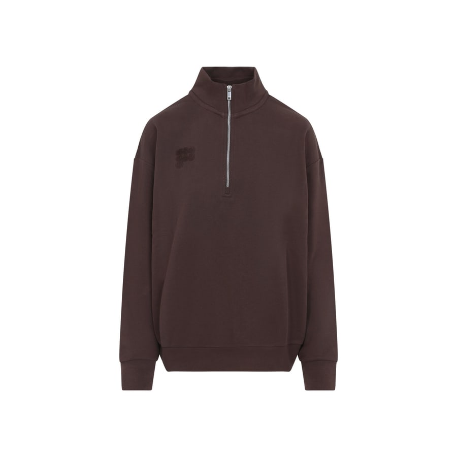 PANGAIA Pangaia Half Zip Sweatshirt, view 2