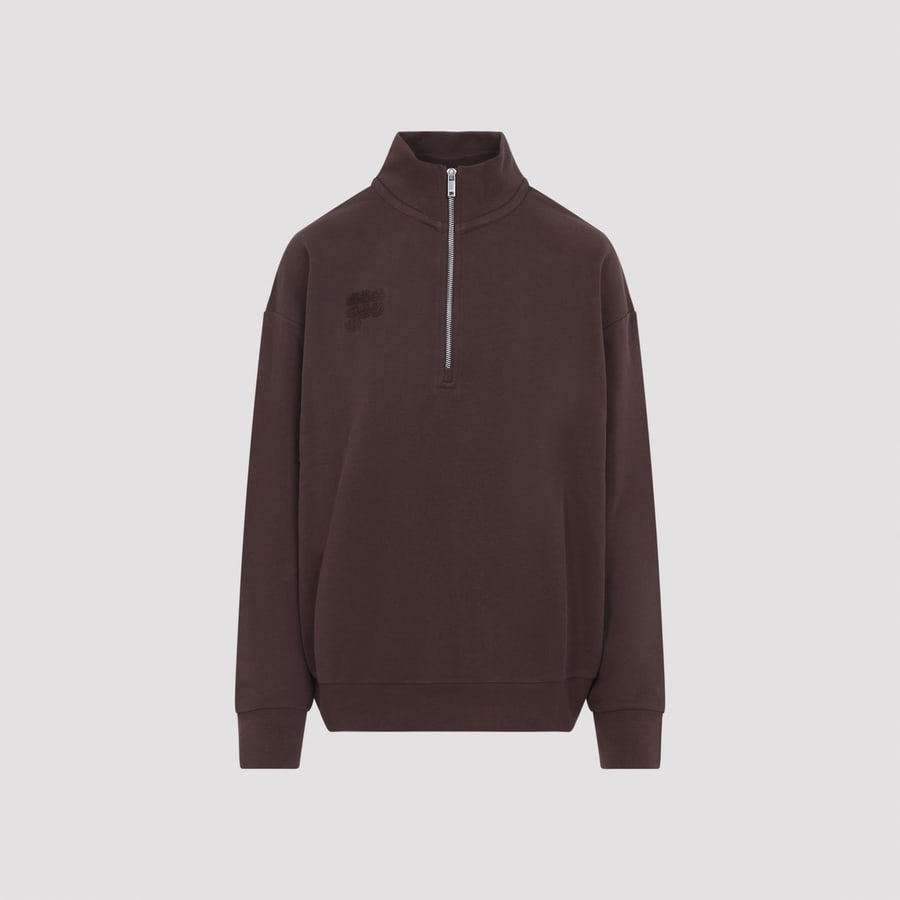 PANGAIA Pangaia Half Zip Sweatshirt, view 3
