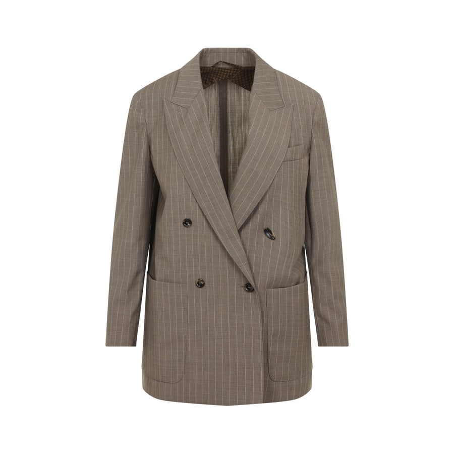 Max Mara Max Mara Acciaio Pinstripe Jacket, view 2