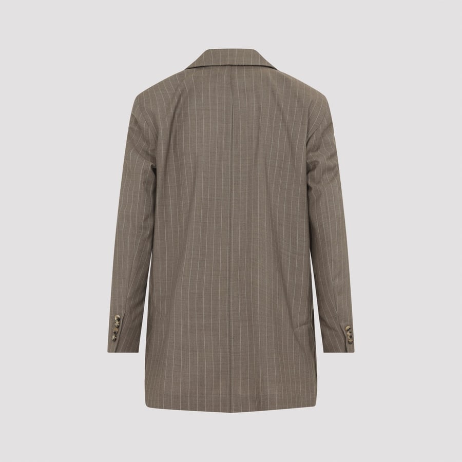 Max Mara Max Mara Acciaio Pinstripe Jacket, view 4