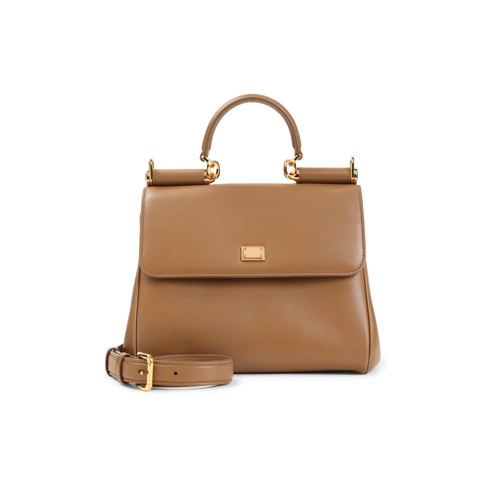 Dolce & Gabbana Dolce & Gabbana Sicily Soft Calf Leather Handbag, view 2