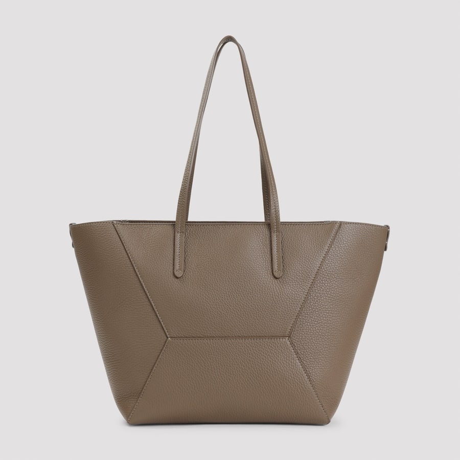 Brunello Cucinelli Brunello Cucinelli Duo Medium Bag, view 4