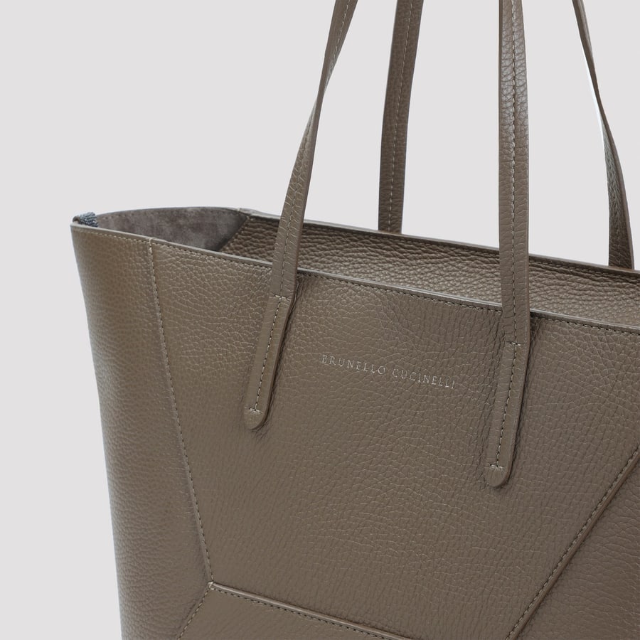 Brunello Cucinelli Brunello Cucinelli Duo Medium Bag, view 5