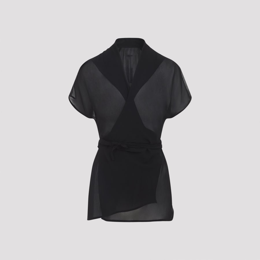 Rick Owens Rick Owens Wrap SS Top, view 3