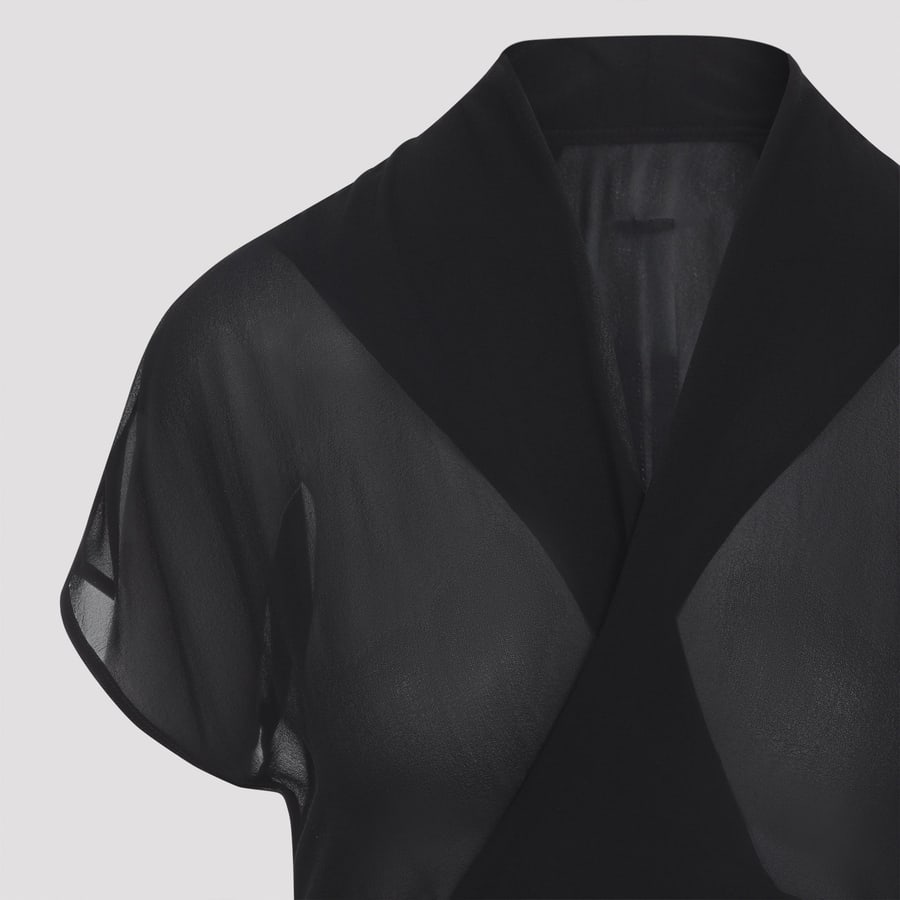 Rick Owens Rick Owens Wrap SS Top, view 5