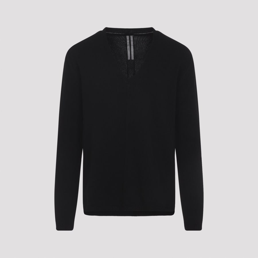 Rick Owens Rick Owens Oversized Extreme V-neck Pullover, view 3