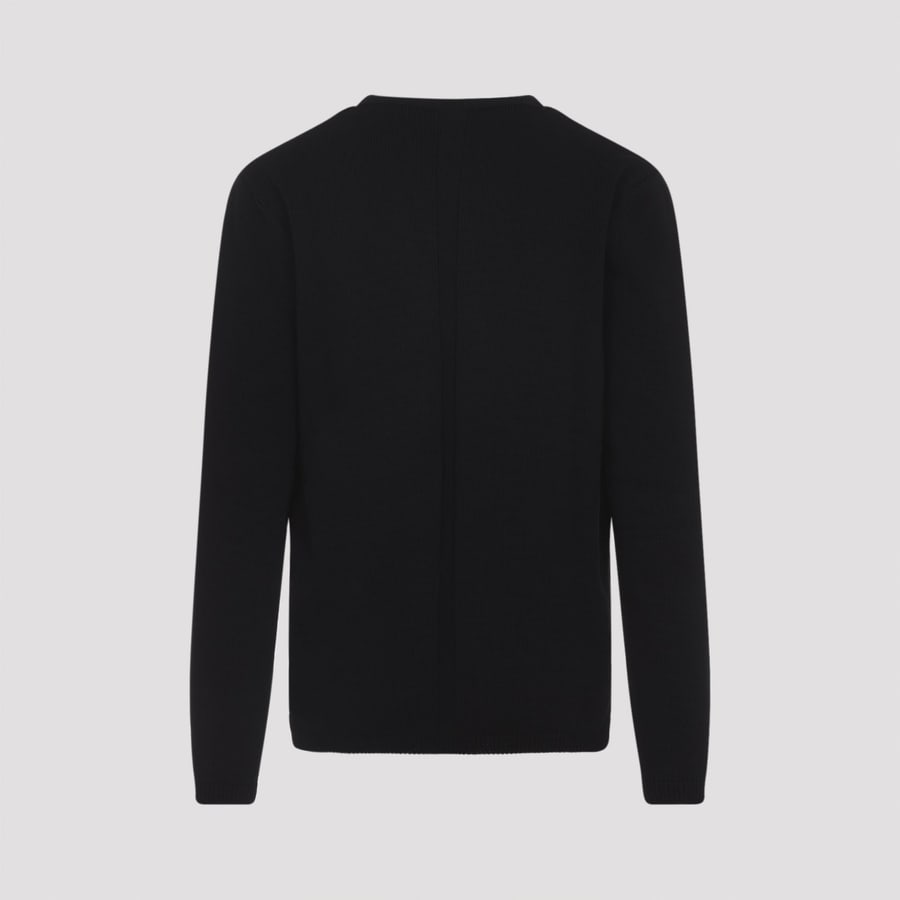 Rick Owens Rick Owens Oversized Extreme V-neck Pullover, view 4