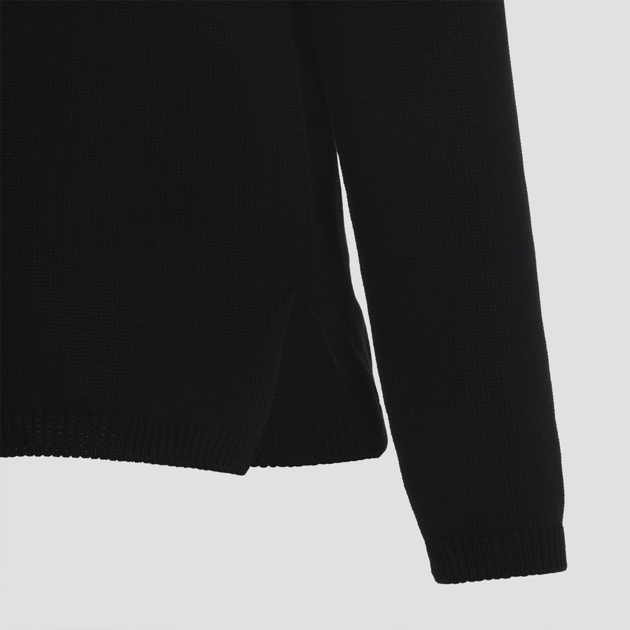 Rick Owens Rick Owens Oversized Extreme V-neck Pullover, view 5