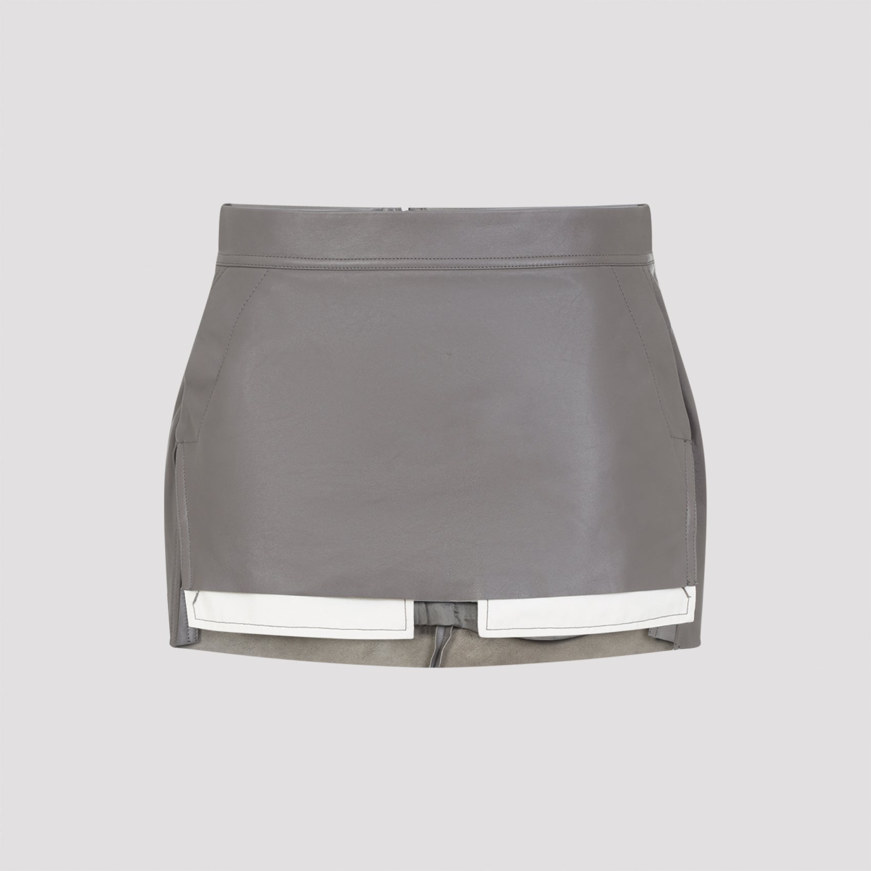 Rick Owens Rick Owens Fog Cutoff Mini Skirt