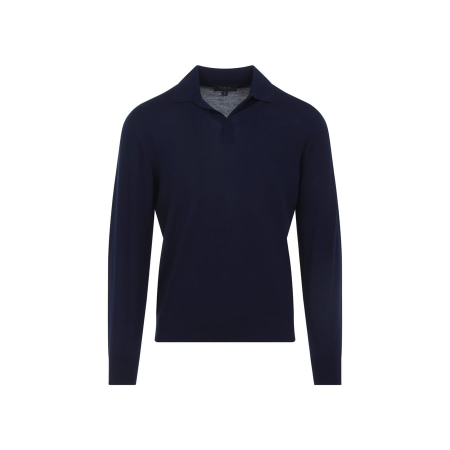 SEASE Sease Lasca Virgin Wool Polo, view 2