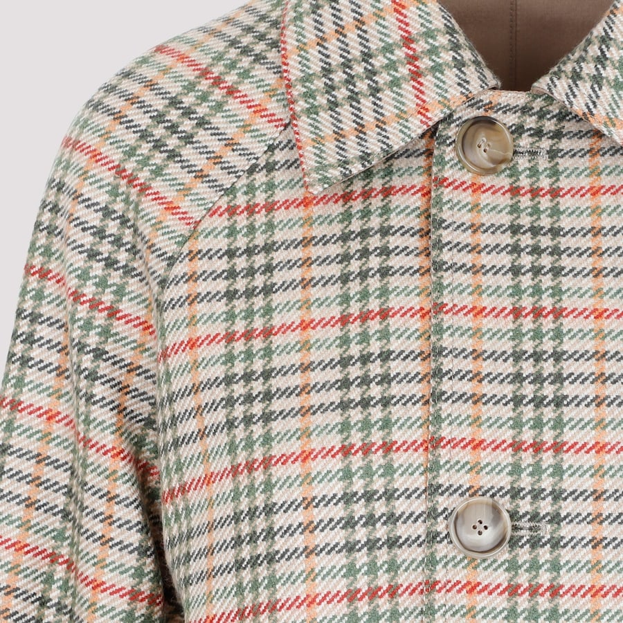 AKRIS Akris Wool Flannel Coat, view 7
