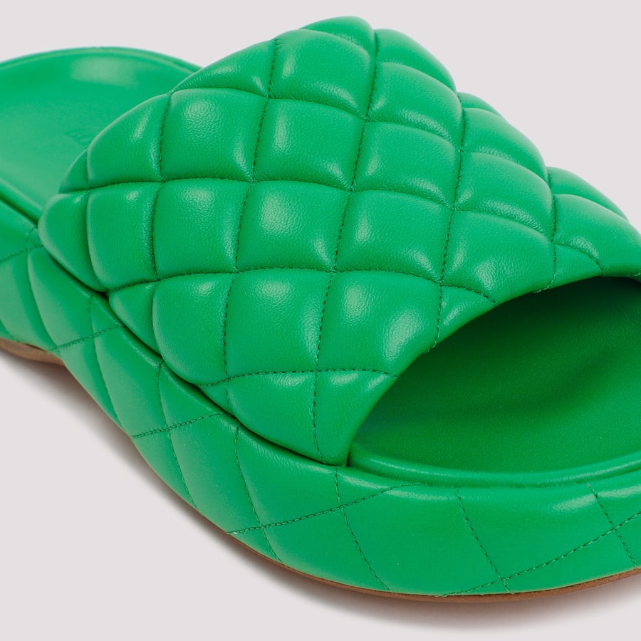 Bottega Veneta Bottega Veneta Padded Leather Sandals, view 6