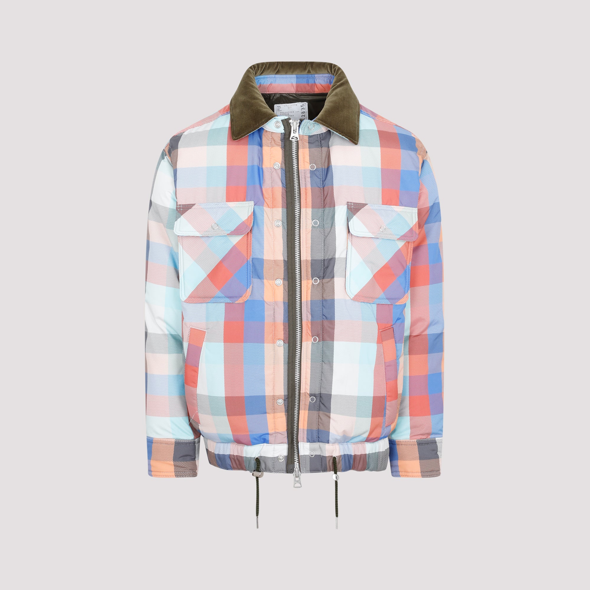 SACAI Sacai Plaid Padded Blouson