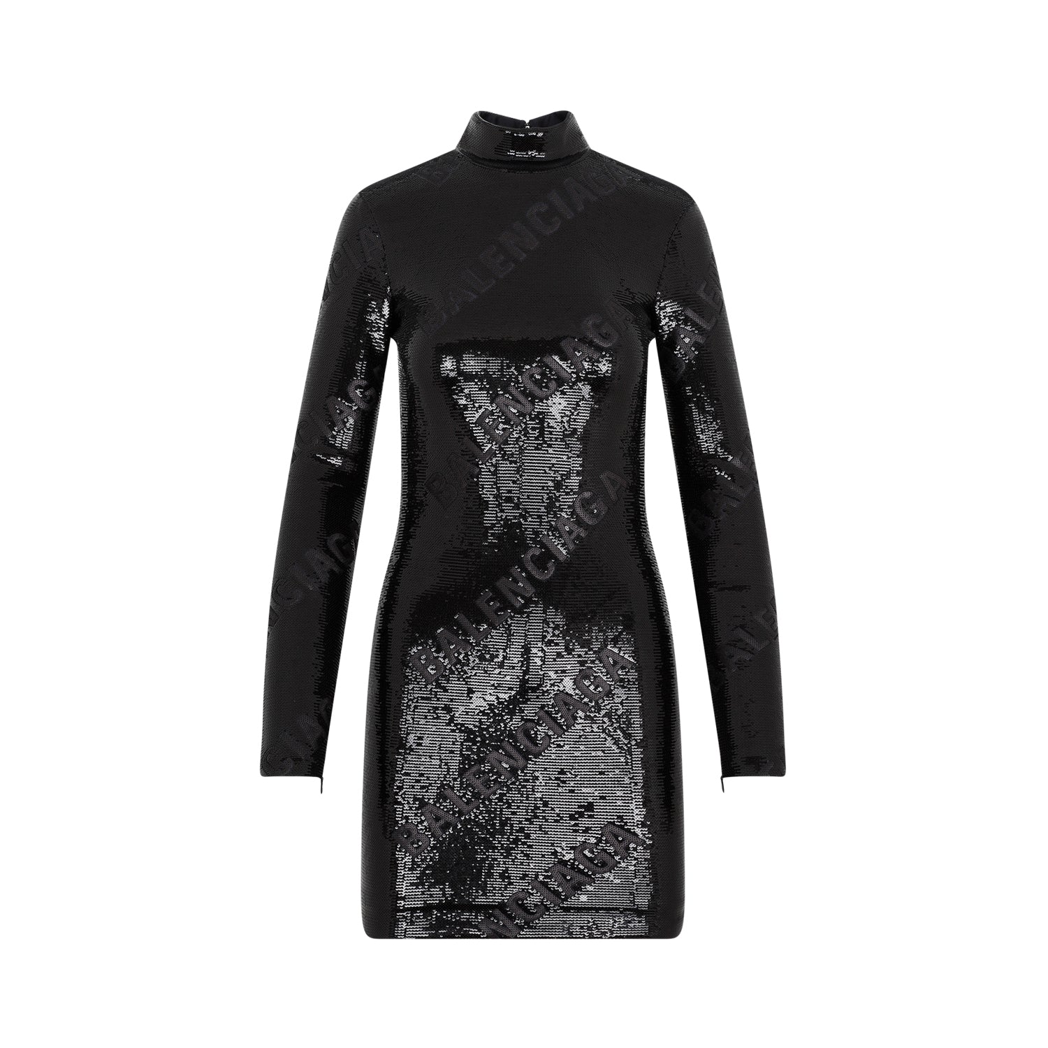 Balenciaga Balenciaga Turtleneck Dress, view 2