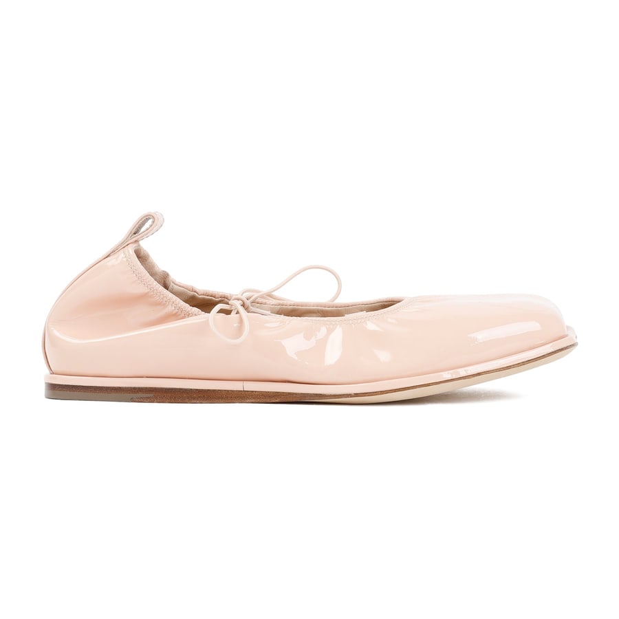 SIMONE ROCHA Simone Rocha Heart Toe Lace-Up Ballerina, view 2