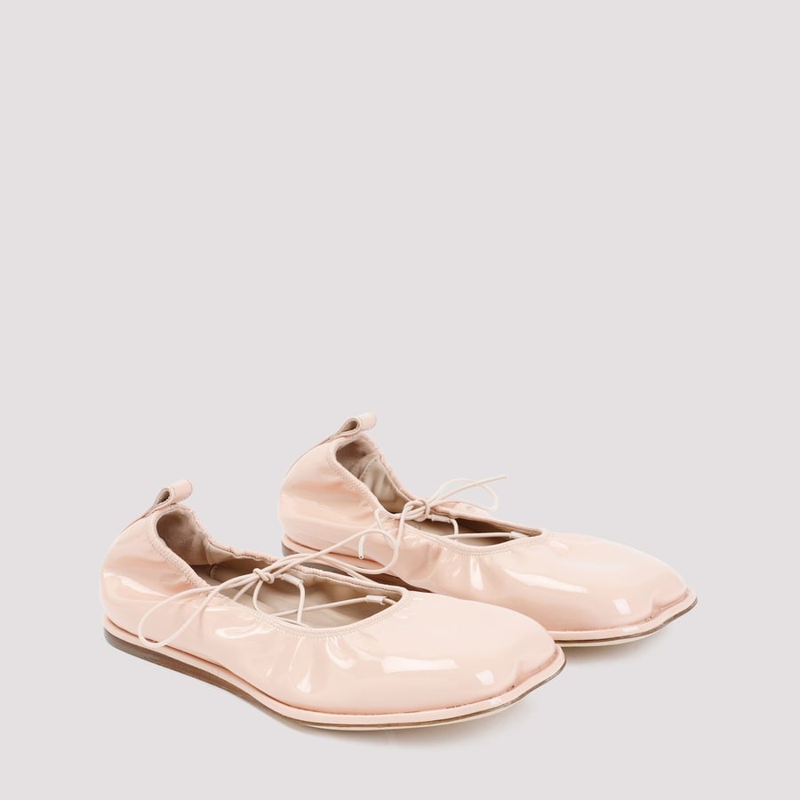 SIMONE ROCHA Simone Rocha Heart Toe Lace-Up Ballerina, view 5