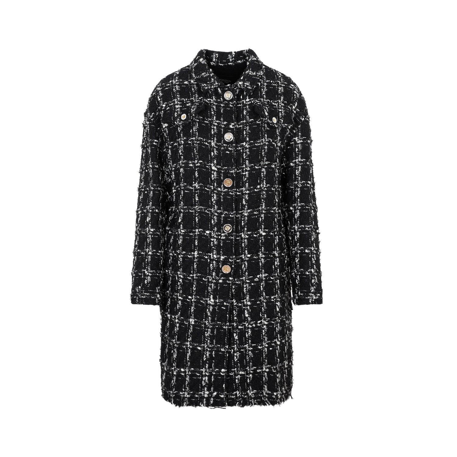 GIAMBATTISTA VALLI Giambattista Valli Checked bouclé Coat, view 2