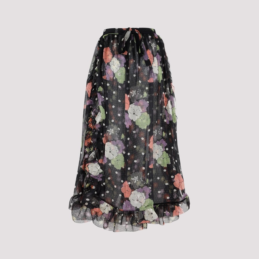 Etro Etro Silk Skirt, view 4