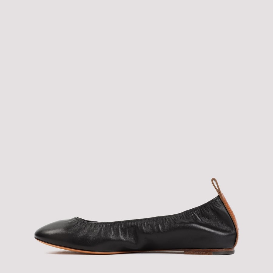 LANVIN Lanvin Nappa Ballerina, view 4