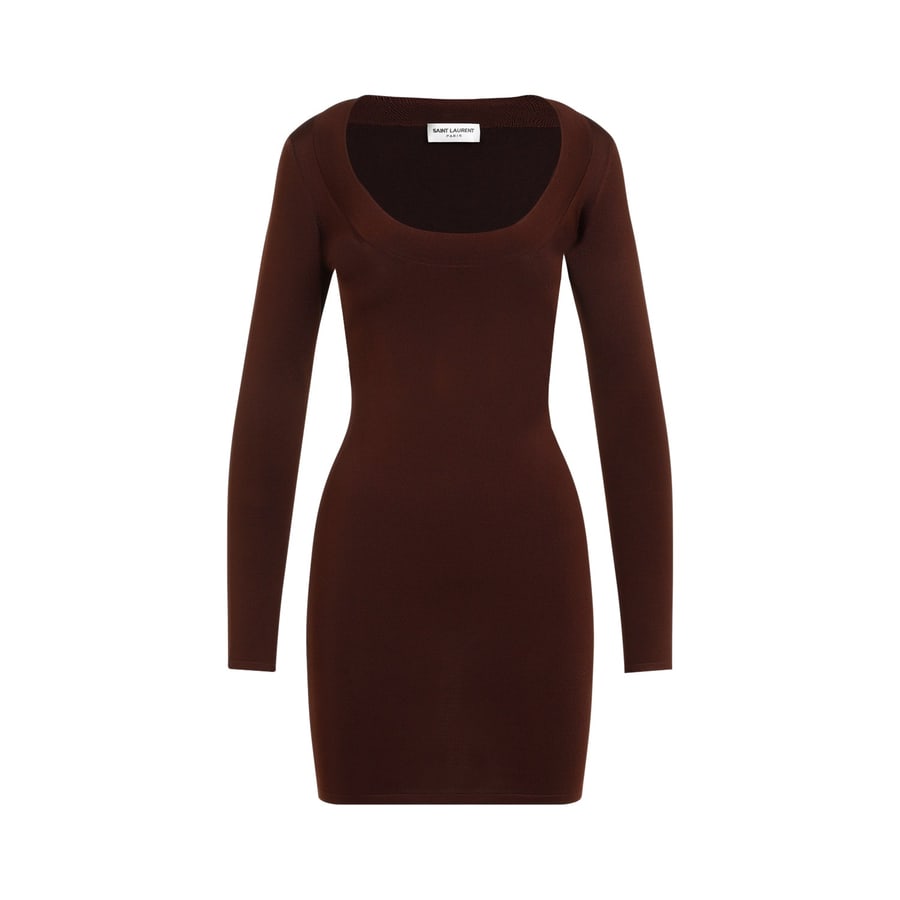 Saint Laurent Saint Laurent Mini Dress, view 2