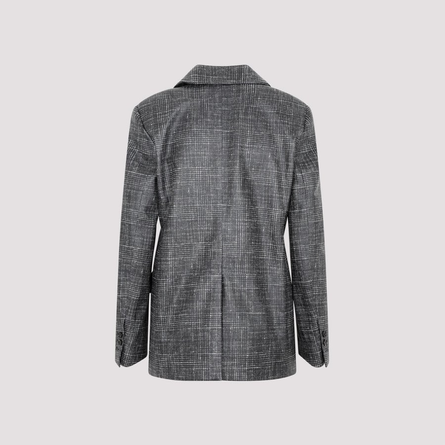 Bottega Veneta Bottega Veneta Printed Leather Jacket, view 4