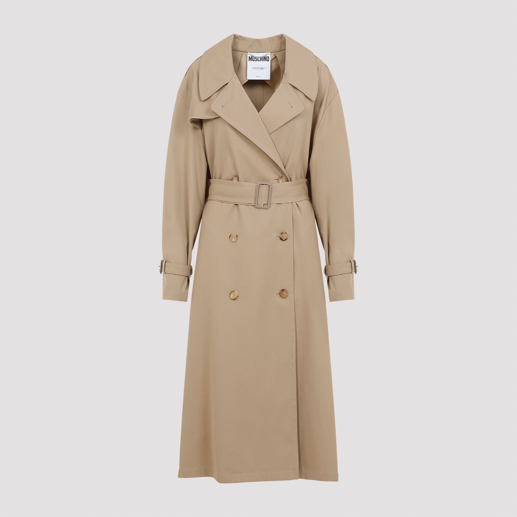 Moschino Moschino Cotton Nylon Coat
