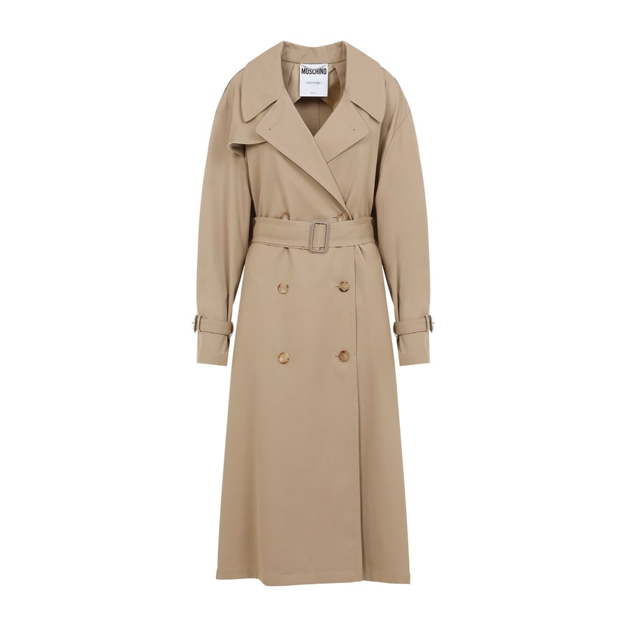 Moschino Moschino Cotton Nylon Coat, view 2